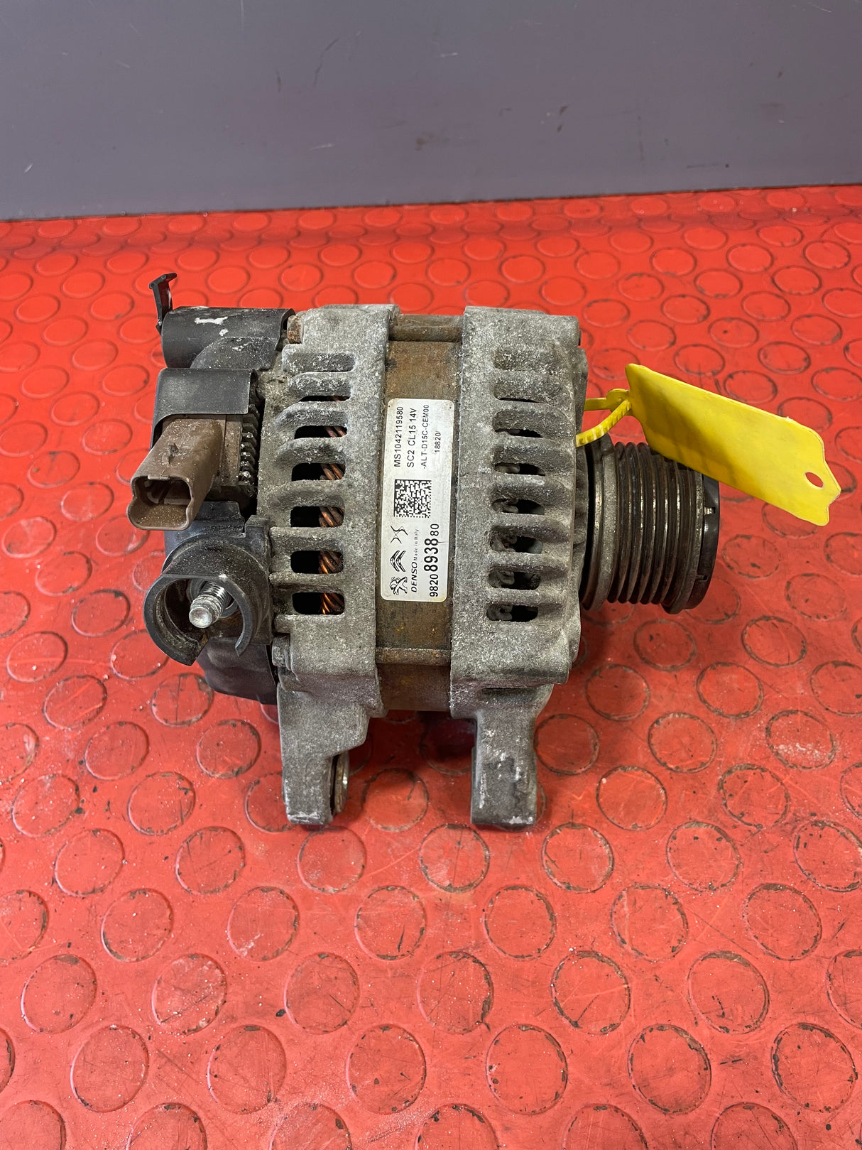 Citroen Berlingo/Dispatch /Peugeot Partner/Vauxhall Combo/Toyota Proace City ALTERNATOR 1.5 2019-2024 P/N 9820893880 - 16