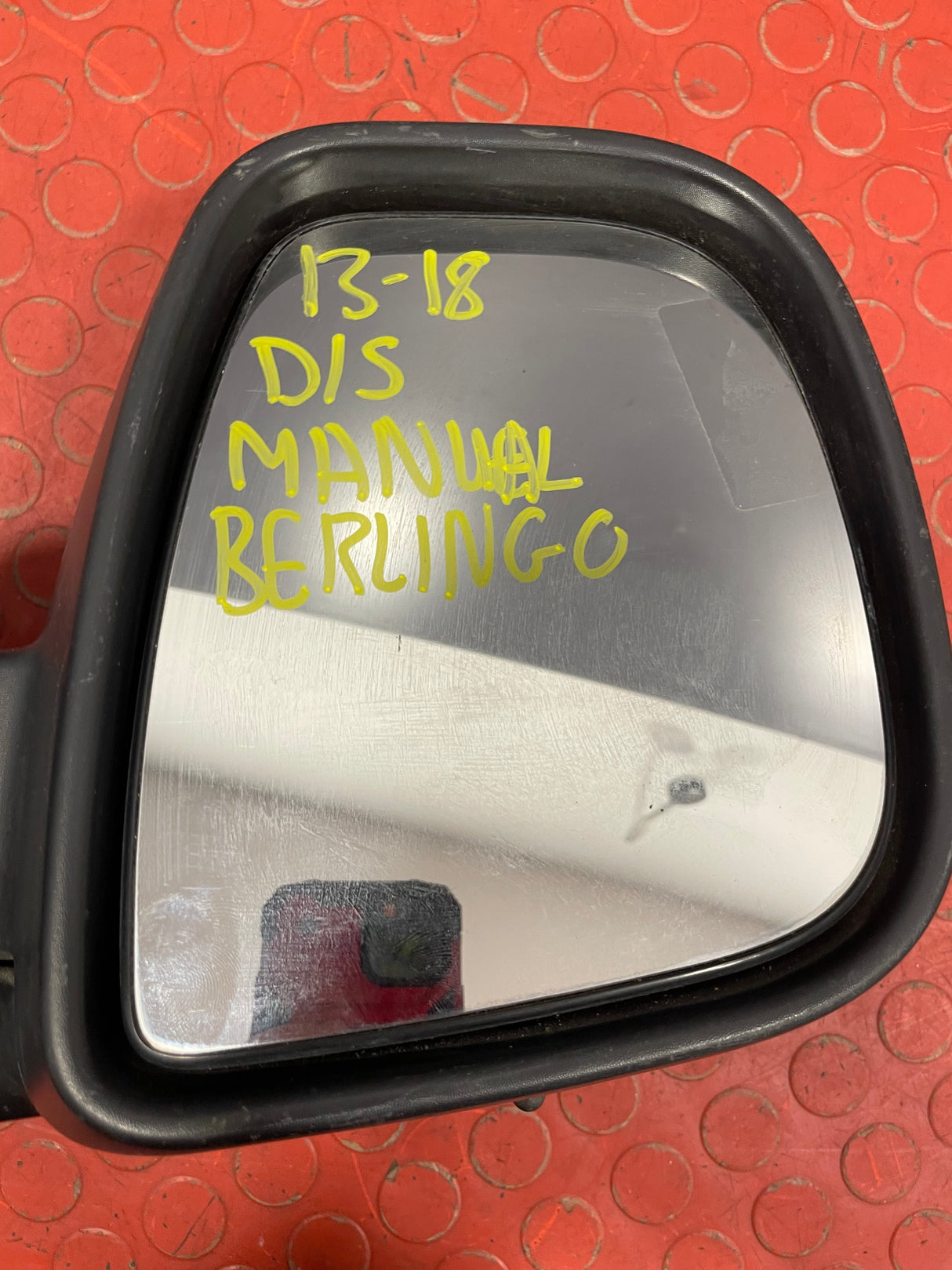 Citroen Berlingo/Peugeot Partner WING MIRROR Manual Driver Side 2 PIN 2013-2018 P/N 96777525XT