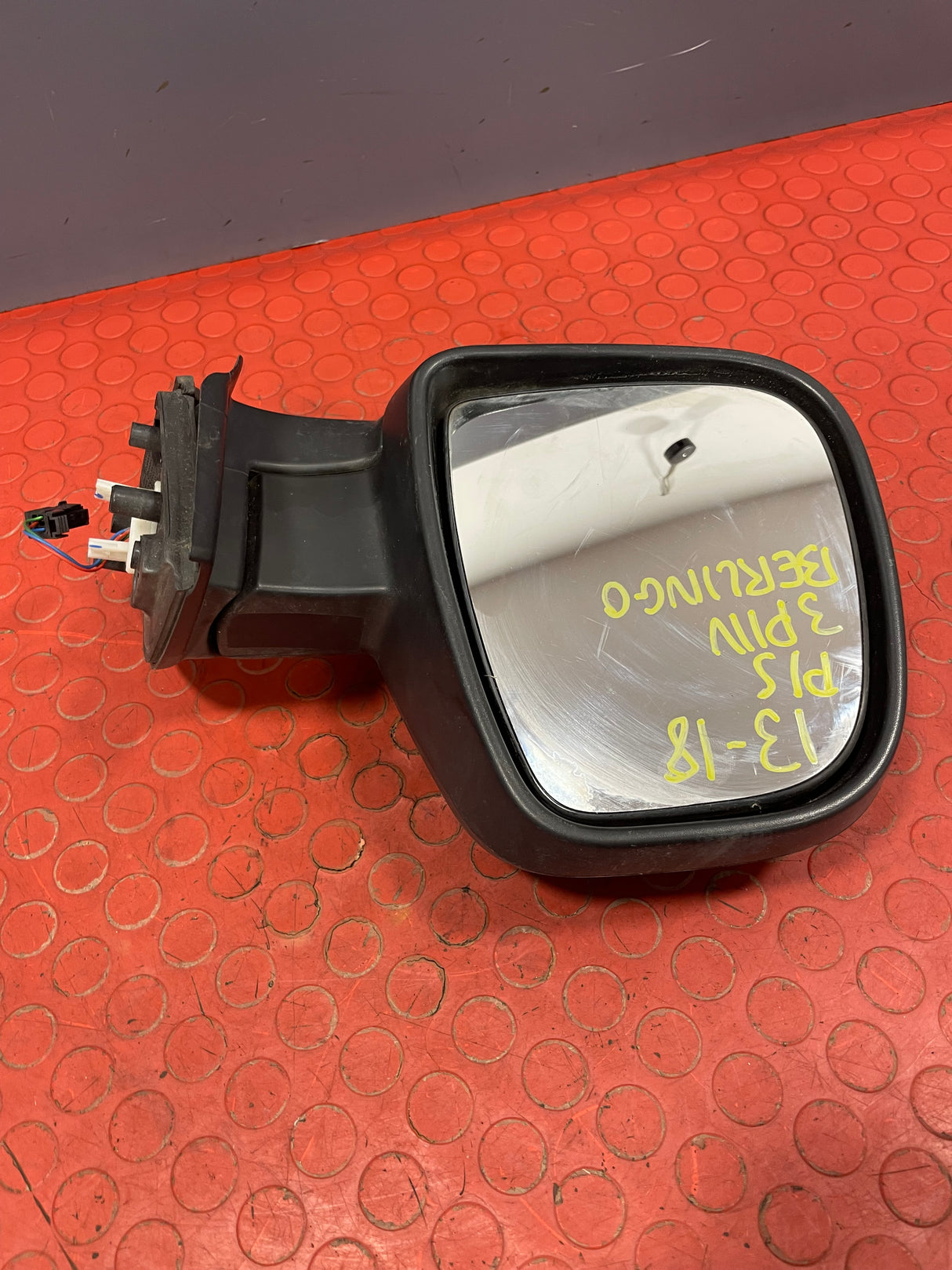 Citroen Berlingo/Peugeot Partner WING MIRROR Passengers Side 3 PIN 2013-2018 P/N 232636103