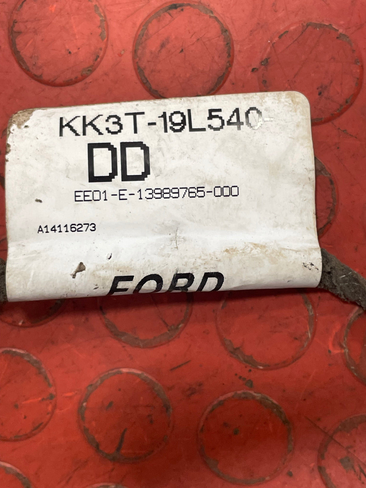 Ford Transit MK8 SLIDING DOOR LOOM Passenger Side 2013-2023 P/N KK3T19L540
