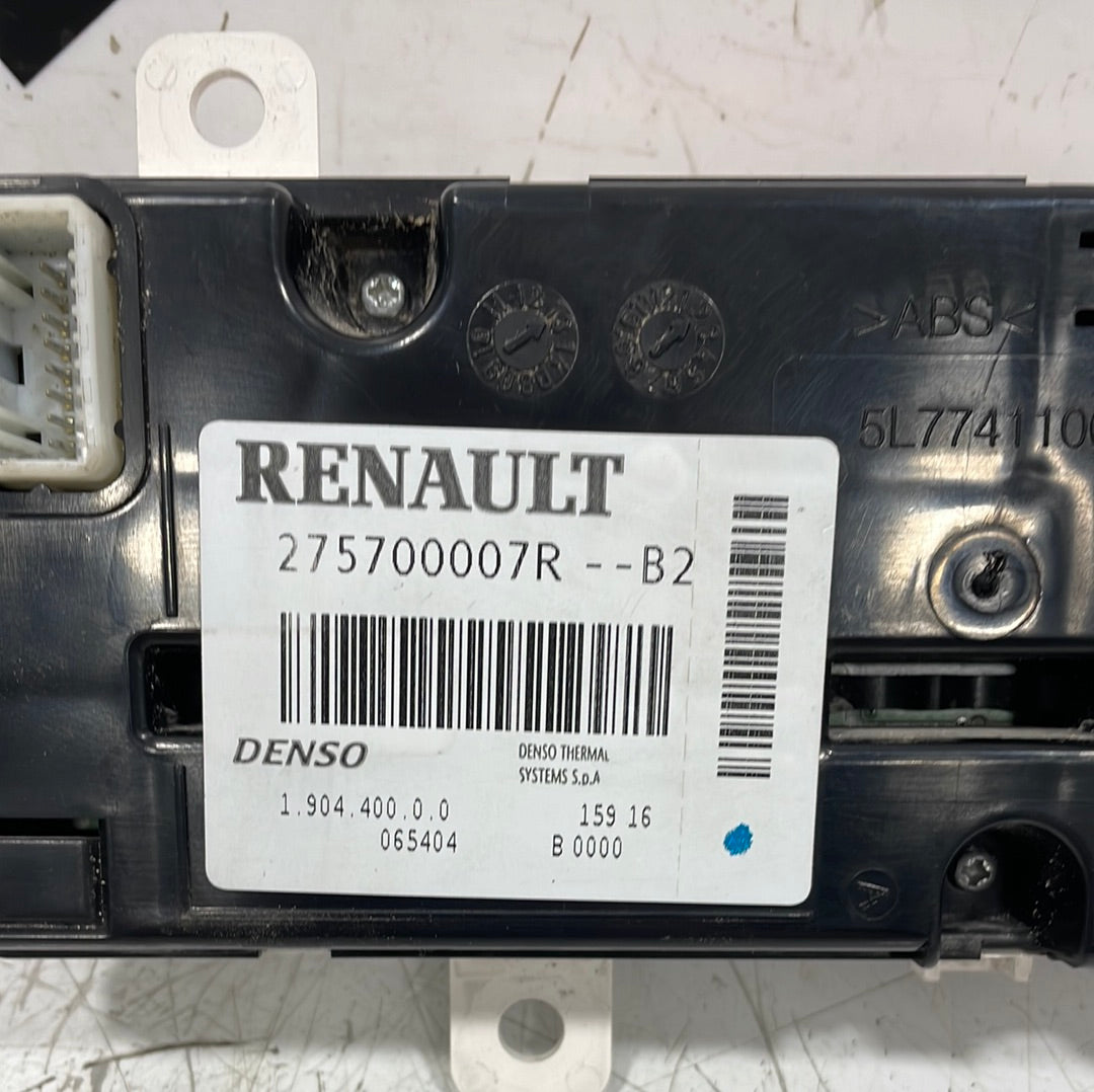Renault Master/Vauxhall Movano CLIMATE CONTROL PANEL 2.3 2010-2020 P/N 275700007R