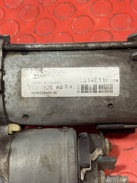 Citroen Berlingo/Peugeot Partner/Vauxhall Combo/Toyota Proace City STARTER MOTOR 1.6/1.5 12V 2016-2024  P/N 9688268480 / TS14E110