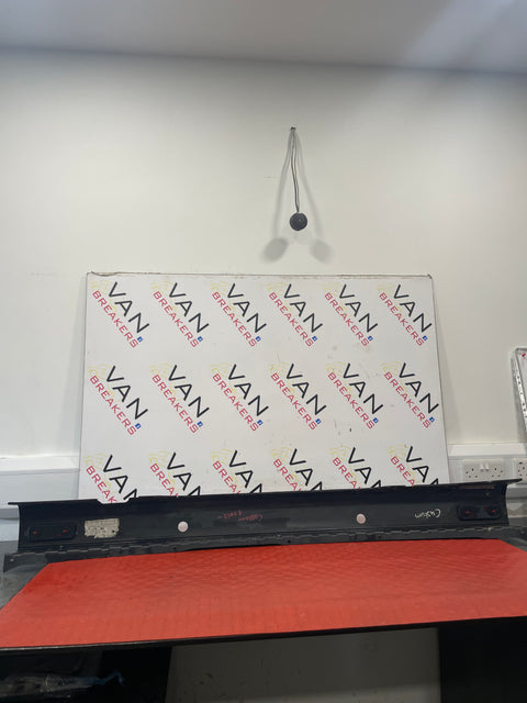 Ford Transit Custom REAR BUMPER  (PAINTED BLACK, SCRATCHED) 2013-2023   P/N JK2117E962