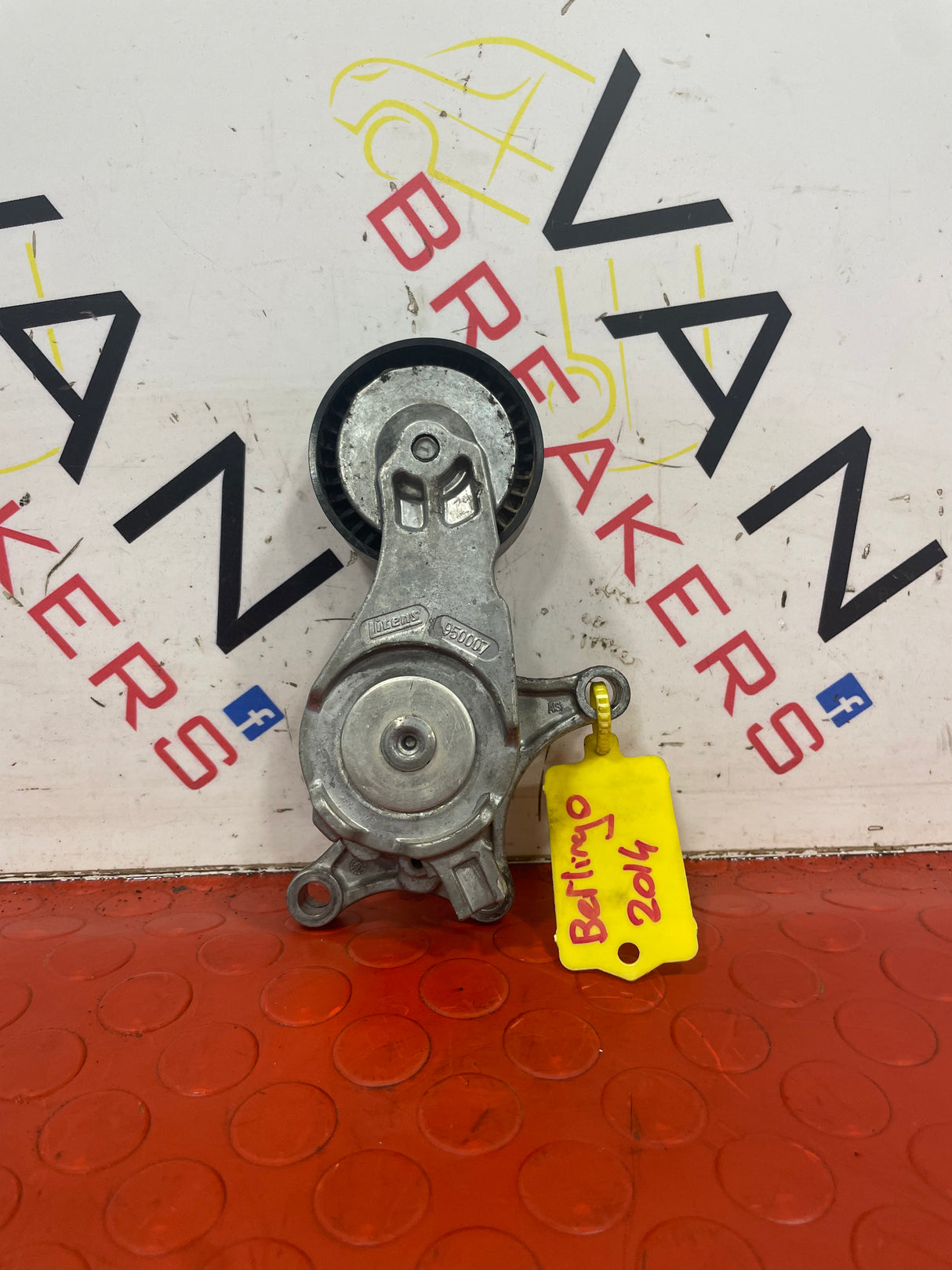 Citroen Berlingo/Peugeot Partner DRIVE BELT TENSIONER PULLEY 1.6HDI 2011-2018 P/N 950007