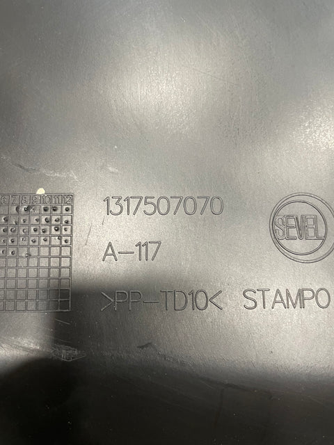 Citroen Dispatch DOOR CARD PANEL TRIM FRONT RIGHT  2014-2020 P/N 1317507070