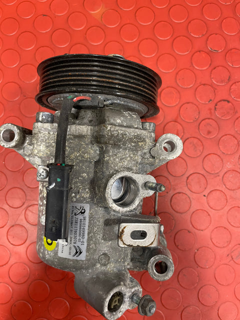 Citroen Berlingo/Peugeot Partner/Vauxhall Combo/Toyota Proace City AIR CONDITIONING PUMP 1.5 2 PIN 2019-2024 P/N 9810349980-01