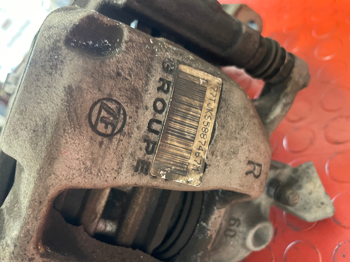 Citroen Berlingo/Peugeot Partner/Vauxhall Combo/Toyota Proace City FRONT WHEEL HUB & BRAKE SET W/ ABS SENSOR Driver's Side 2019-2024 R/N 9825606280 / 9810728280