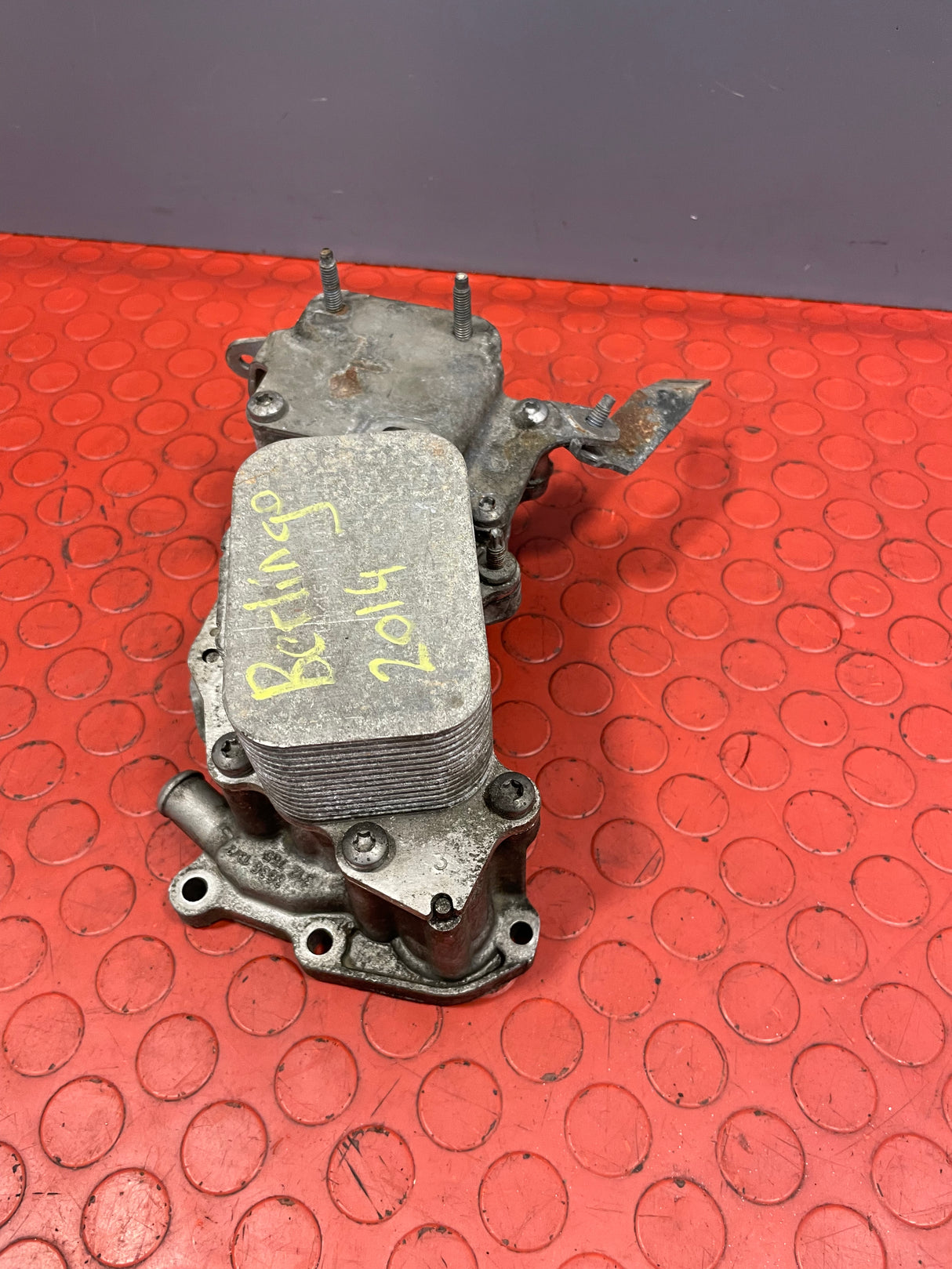 Citroen Berlingo,Peugeot Partner OIL FILTER HOUSING & OIL COOLER 2008-2016 P/N 9687847480