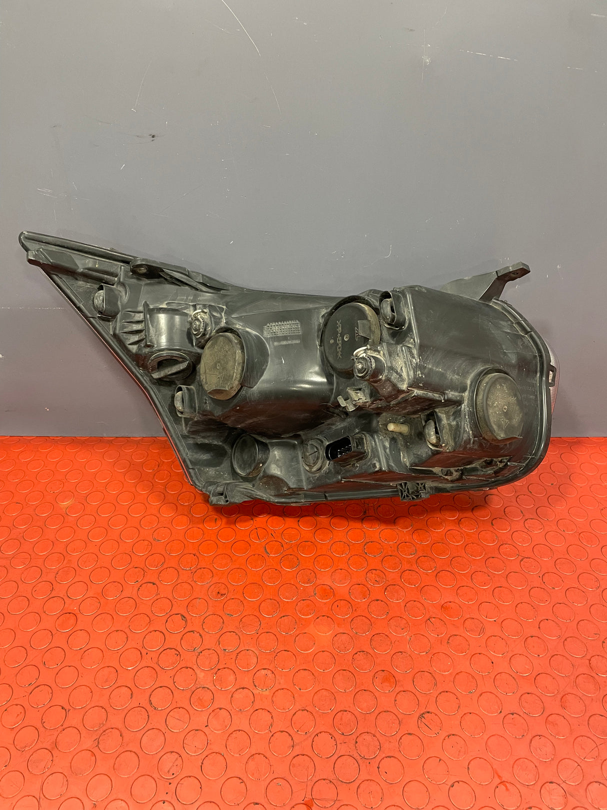 Ford Transit HEADLIGHT HALOGEN BULB With LED DRL CHROME Passenger's Side N/S 2013-2018 P/N BK3113D153B