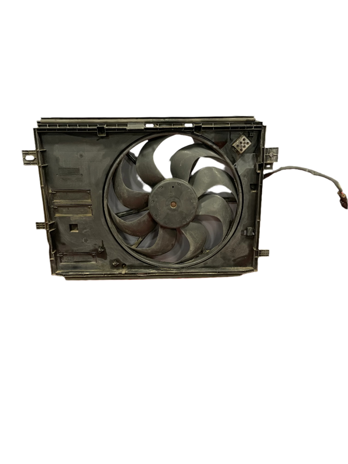 Citroen Berlingo/Peugeot Partner/Vauxhall Combo/Toyota Proace City RADIATOR COOLING FAN ASSEMBLY w/ RESISTOR P/N 9836638080 / 9829220580