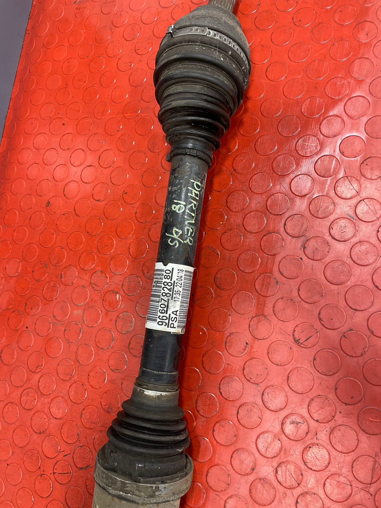 Citroen Berlingo/Peugeot Partner DRIVER SIDE DRIVESHAFT 1.6 2008-2018 P/N 9660782880