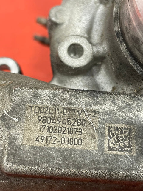 Peugeot Partner/Expert/Citroen Berlingo/Dispatch TURBO CHARGER ADBLUE (3PINS) 1.6L 2017-2024 P/N 9804945280