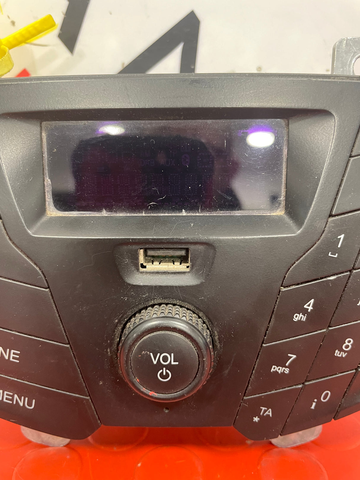 Ford Transit MK8 MULTI FUNCTIONAL RADIO HEAD UNIT RADIO 2013-2018 P/K BK3T18D815BE 1