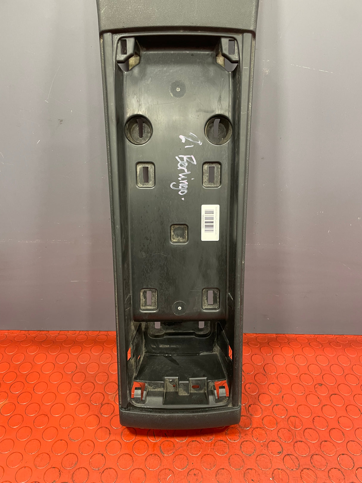 Citroen Berlingo/Peugeot Partner/Vauxhall Combo/Toyota Proace City CENTER CONSOLE PANEL (w/o top lid) 2019-2024 P/N 9820969980