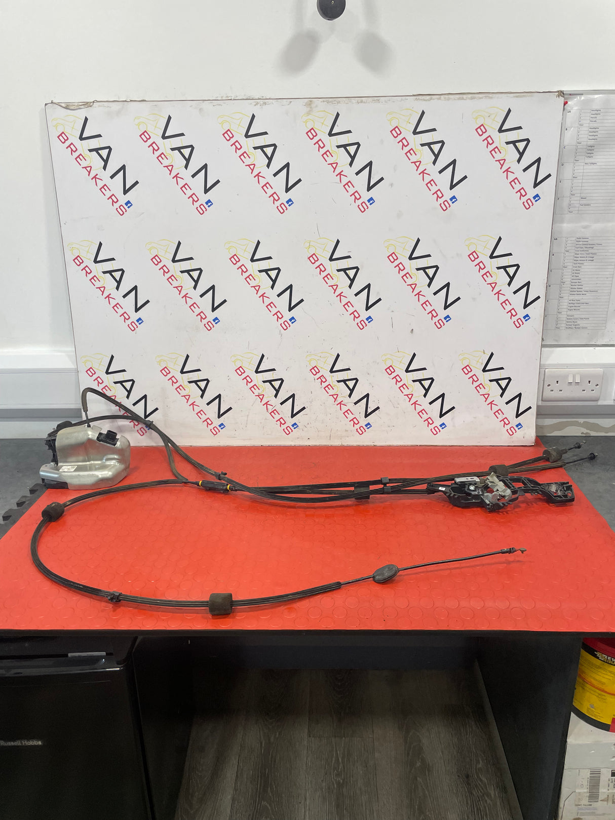 Ford Transit Mk8 SLIDING DOOR LOCKING MECHANISM 2019-2023 P/N KK31V264A01BE