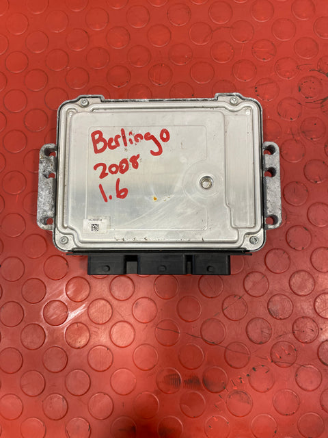 Citroen Peugeot ECU ENGINE CONTROLLER BOSCH 1.6L 2008 P/N 9653958980