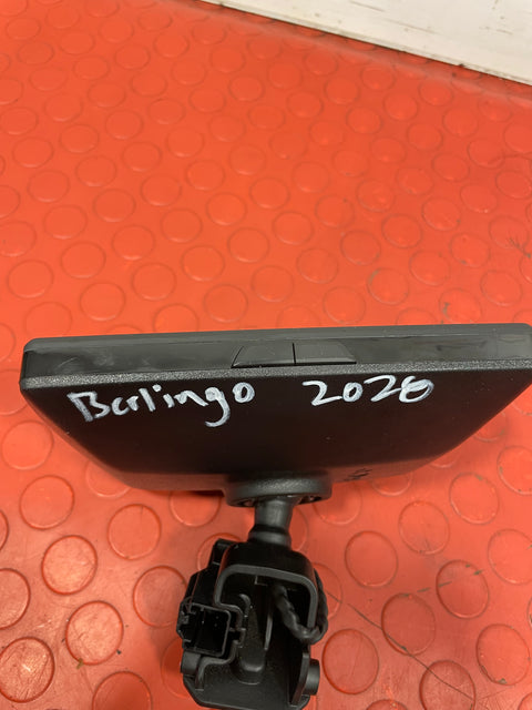 Peugeot Partner/Citroen Berlingo/Vauxhall Combo/Toyota Proace City REVERSE CAMERA SCREEN 2019-2024 P/N 9836431080