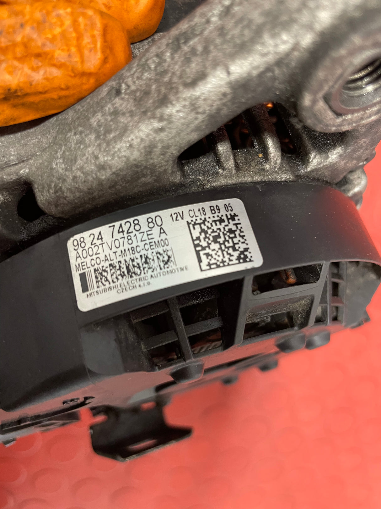 Citroen Relay/Peugeot Boxer/Fiat Ducato ALTERNATOR ASSEMBLY 2019 P/N 9824742880