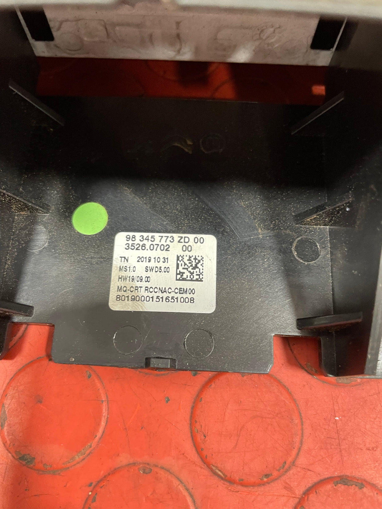 Peugeot Partner/Citroen Berlingo/Vauxhall Combo/Toyota Proace City MULTI-FUNCTION RADIO TOUCH SCREEN 2019-2024 P/N 98345773ZD - 2