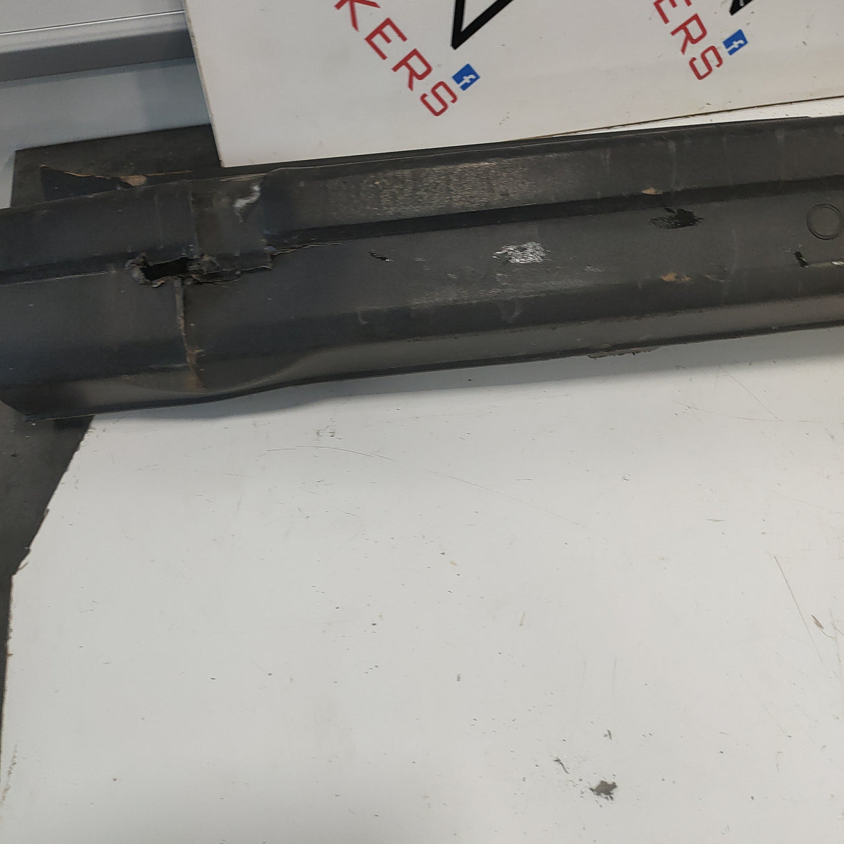 Volkswagen Crafter REAR BUMPER WITH SENSORS (DAMAGED) 2021 P/N 7CO8074179B9