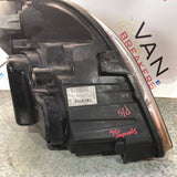 Mercedes Sprinter PASSANGER SIDE HEADLIGHT ASSEMBLY 2009 (DAMAGED BRACKETS,CLOUDED LENS) P/N 24738100