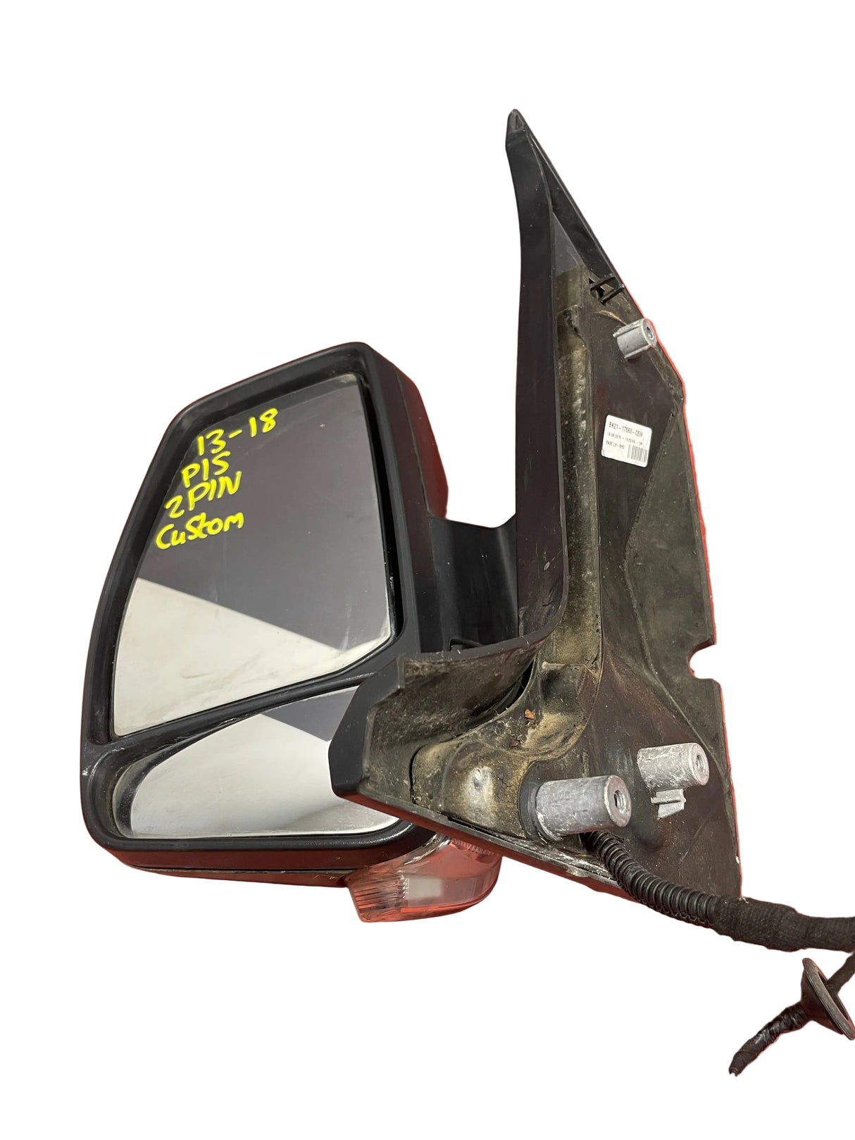 Ford Transit Custom WING MIRROR Passengers Side 2 PIN 2013-2018 P/N BK2117683CEW - 1