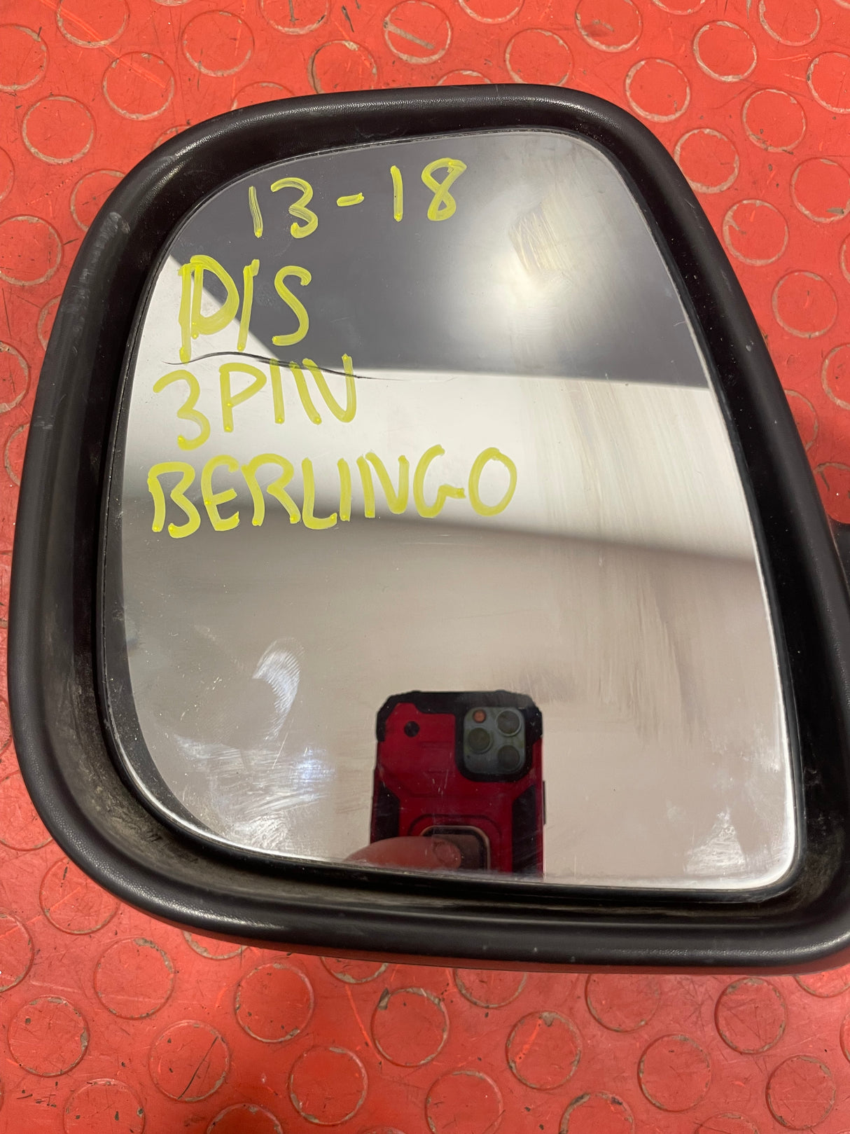 Citroen Berlingo/Peugeot Partner WING MIRROR Passengers Side 3 PIN 2013-2018 P/N 232636103 - 3