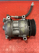 Citroen Berlingo/Peugeot Partner AIR CONDITIONING PUMP (2Pin) With Hoses (Damaged Pulley) 2008-2016 P/N 9802875780 - 11