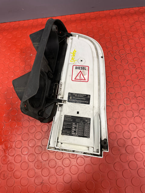 Mercedes Benz Sprinter COMPLETE FUEL FILLER CAP COVER & HOUSING (White) P/N D4010021