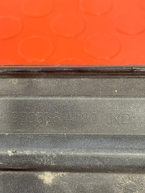 Citroen Dispatch/ Peugeot Expert/ Toyota Proace/ Vauxhall Vivaro PASSENGER SIDE SLIDING DOOR RAIL TRIM (Black) 2019-2023  P/N 9808384180