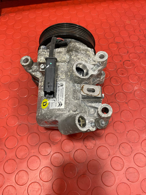 Citroen Berlingo/Peugeot Partner/Vauxhall Combo/Toyota Proace City AIR CONDITIONING PUMP 1.5 2 PIN 2019-2024 P/N 9810349980-01