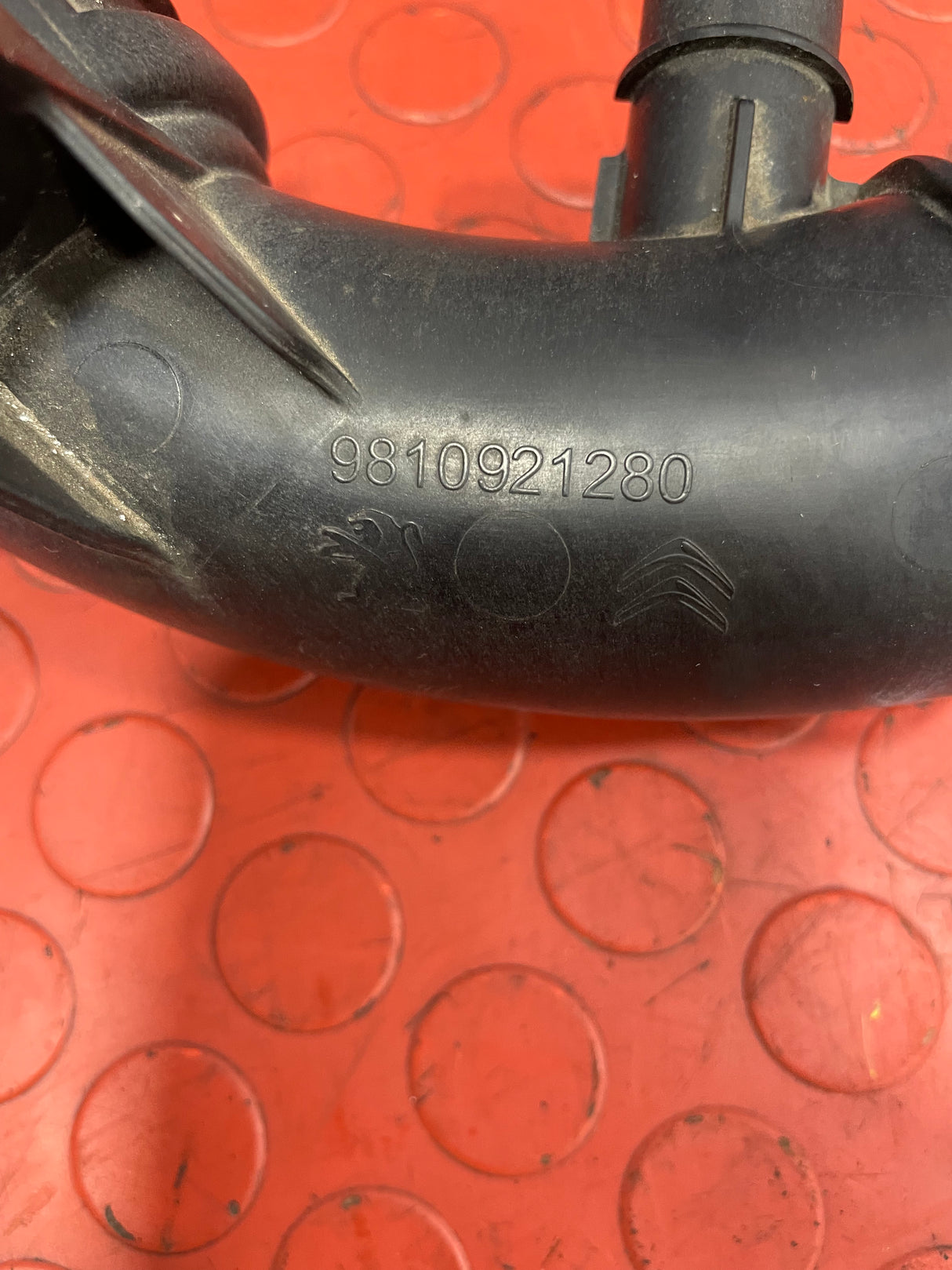 Citroen Berlingo/Peugeot Partner AIR INTAKE HOSE PIPE  Euro 6 1.5 2018-2023 P/N  9810921280