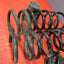 Citroen Berlingo/Peugeot Partner/vauxhall Combo/Toyota Proace City REAR COIL SPRING PAIR w/ RUBBER PLATE 2019-2024 P/N 9824534080