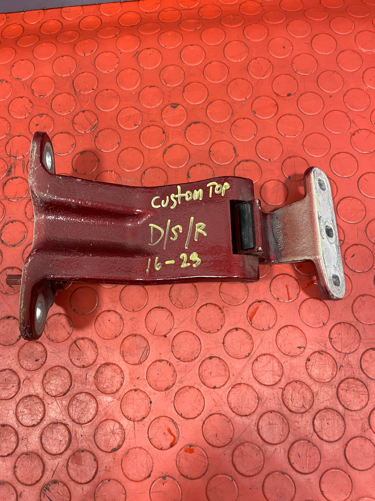 Ford Transit Custom TOP RIGHT REAR DOOR HINGE (Maroon) P/N 2016-2023 P/N BK21V42982AG