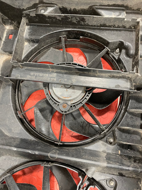 Citroen Dispatch/Peugeot Expert/Vauxhall Vivaro/Toyota Proace/Fiat Scudo RADIATOR FANS & SLAM PANEL 1.6 HDI 2008-2016 P/N 1440107980