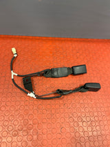 Toyota Hilux Invincible DOUBLE SEAT BELT BUCKLE CLIPS STALKS Back Seat 2016-2023 P/N 733800K400