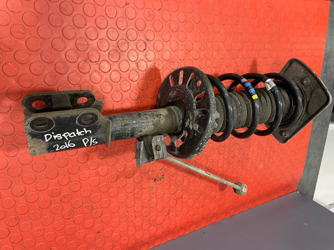 Citroen Dispatch/Peugeot Expert/Toyota Proace/Fiat Scudo COMPLETE FRONT SHOCK ABSORBER w/ STABILISER LINK PASSENGER's SIDE 2016-2023 P/N 9821596780 - 2