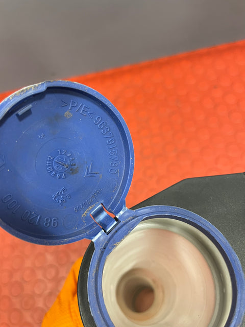 Citroen Dispatch/Peugeot Expert/Toyota Proace/Fiat Scudo MK2 WINDSCREEN WASHER FILLER NECK w/ CAP & MOUNTING TRIM  2008-2016 P/N 9656581880