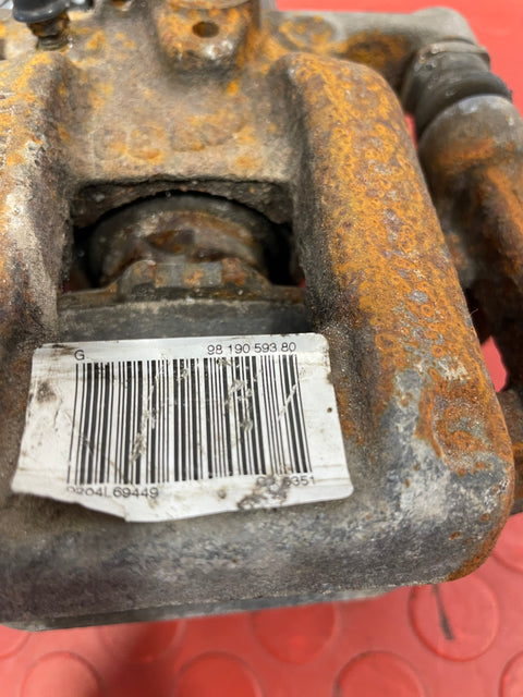 Peugeot Partner/Citroen Berlingo/Vauxhall Combo/Toyota Proace City LEFT REAR BRAKE CALIPER 2019-2024 P/N 9819059380