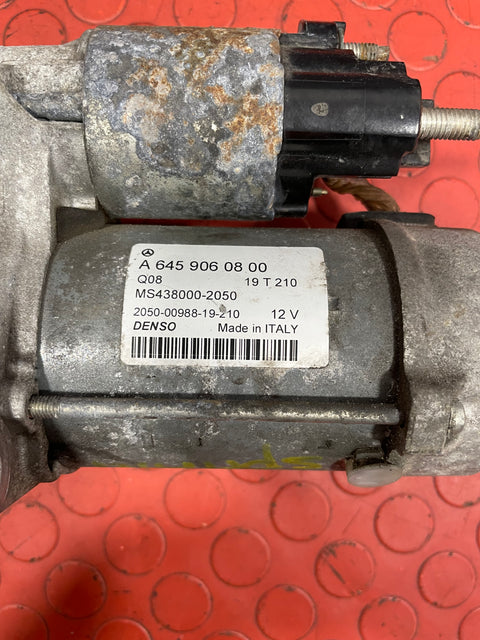 Mercedes Benz Sprinter STARTER MOTOR ASSEMBLY 2019 P/N A6459060800