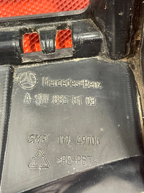 Mercedes Benz A - Class  REAR LEFT BUMPER BRACKET P/N A1778858103