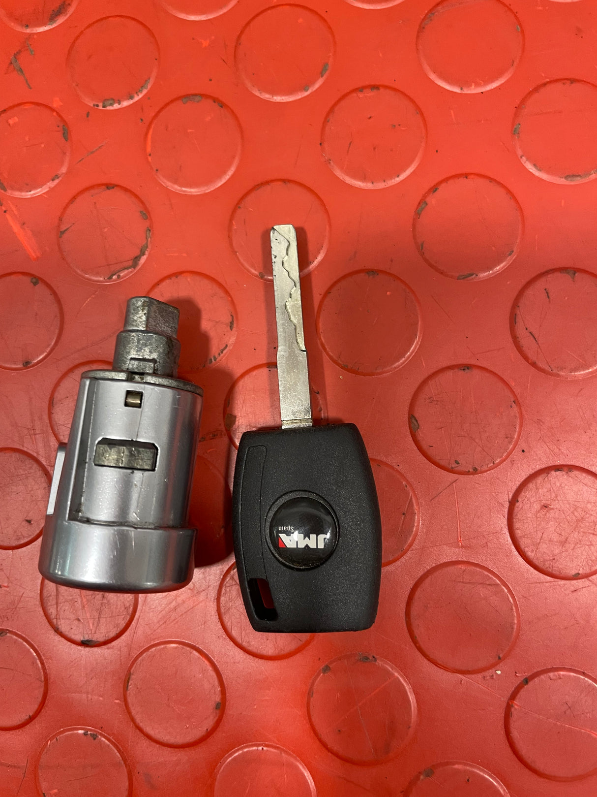 Ford Transit MK8/Custom IGNITION BARREL & REPLACEMENT KEY 2013-2016 P/N BK2T15K601AB