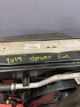 Mercedes Sprinter COOLING SYSTEM RADIATOR PACK,TURBO INTERCOOLER,AC CONDENSER,FAN,HOSES FWD 2019 P/N A9105000200 / A9105010900 / A4479060212 / 3136613503