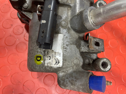 Citroen Berlingo/Peugeot Partner/Vauxhall Combo/Toyota Proace City AIR CONDITIONING PUMP W/ HOSE HDI 1.5 2019-2024 P/N 9810349980